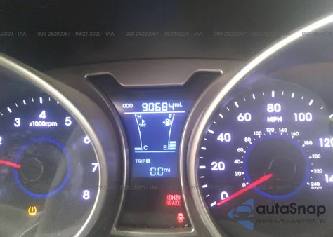 2013 Hyundai Veloster Base W/Black z USA, uszkodzony, nr VIN KMHTC6AD4DU157775